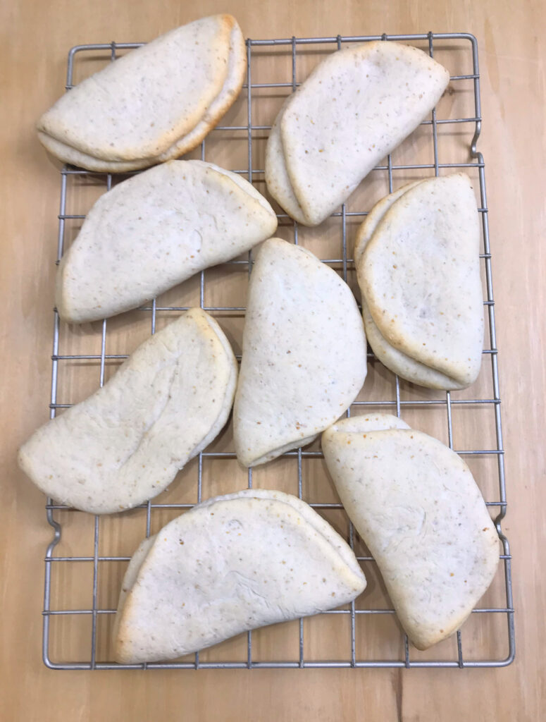 Jamaican Coco Bread using Coconut Milk from Carton