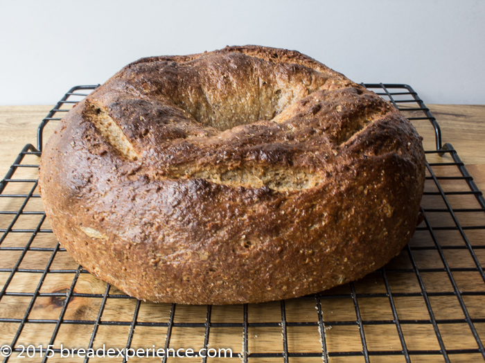 Auberge Walnut Bread cooling