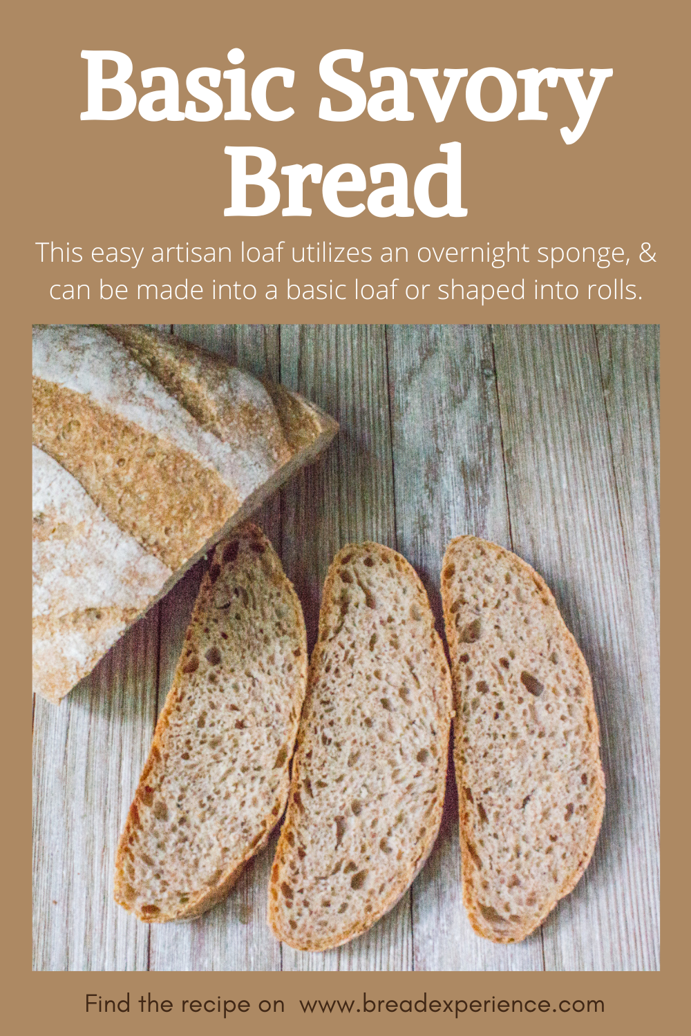 Basic Savory Bread Pin