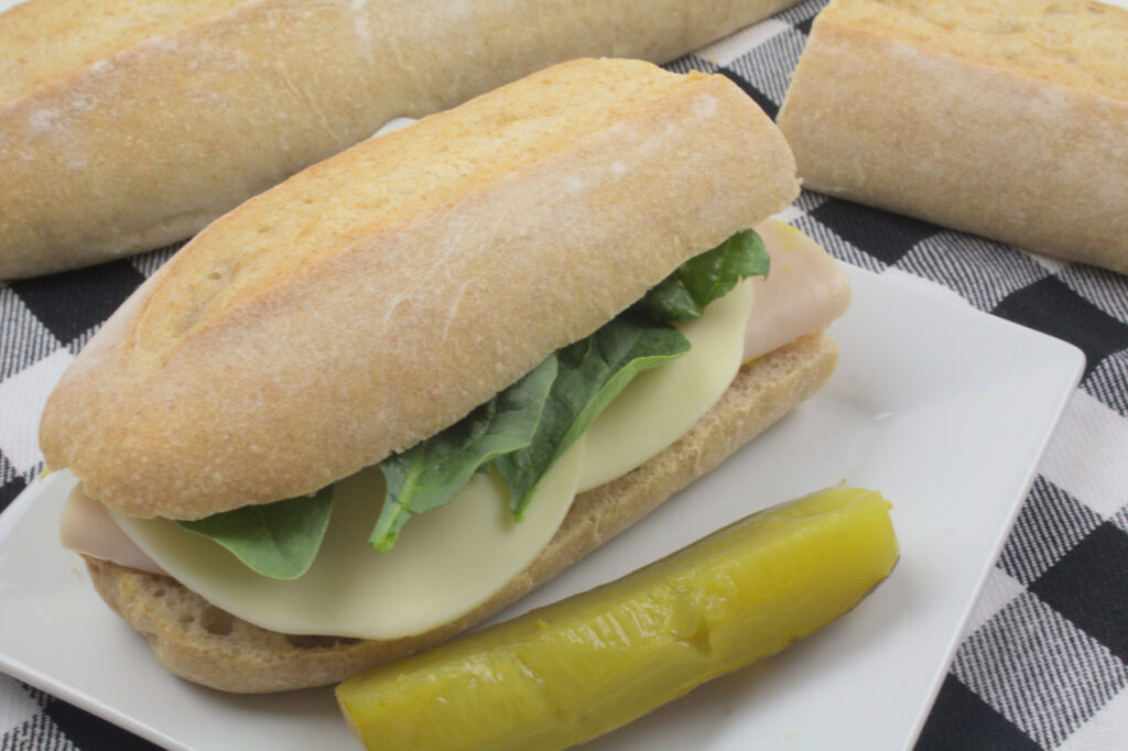 New Orleans French Bread used for sandwiches