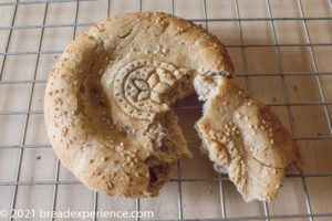 Uzbek Non/Nan baked in the APO. It's a traditional flat bread stamped with  a bread stamp called a chekich. : r/CombiSteamOvenCooking