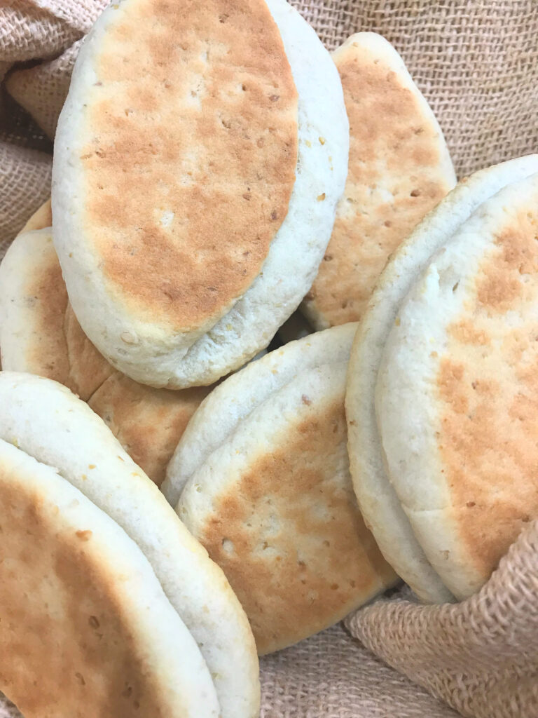 Sourdough Jamaican Coco Bread made with Sweetened Condensed Coconut Milk