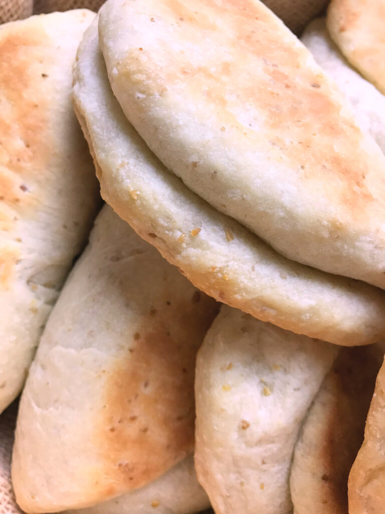 Sourdough Jamaican Coco Bread made with Coconut Milk from a can