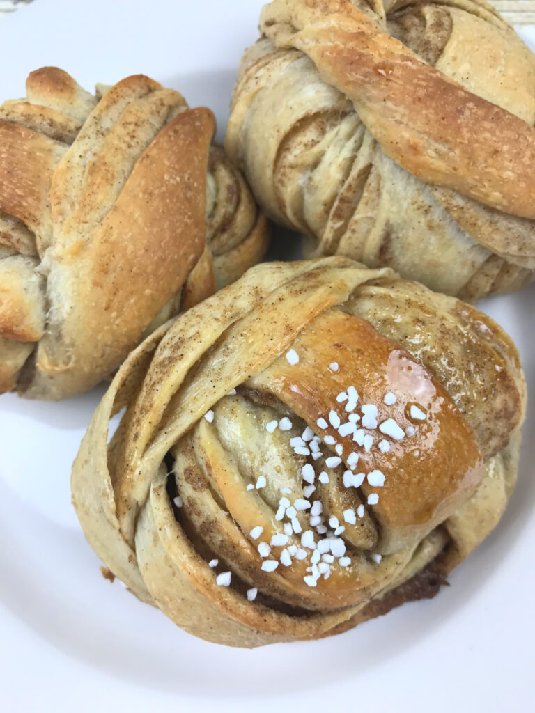 Swedish Cardamom Buns filled with Cinnamon Butter