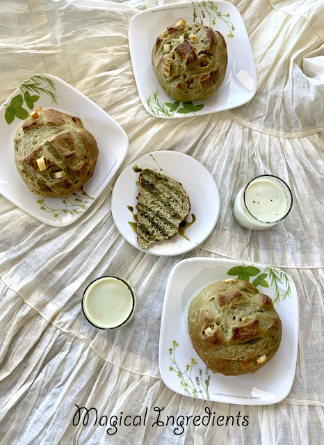 Radha's Green Tea & Orange Loaves