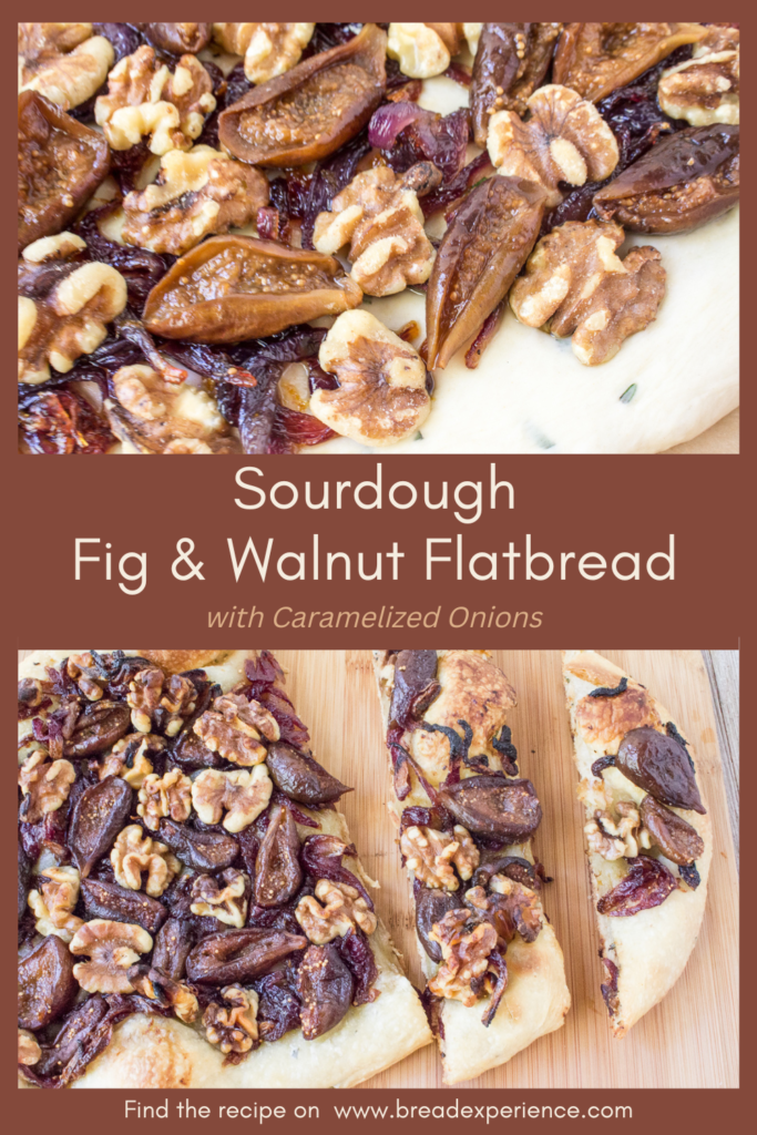 Sourdough Fig and Walnut Flatbread Pin