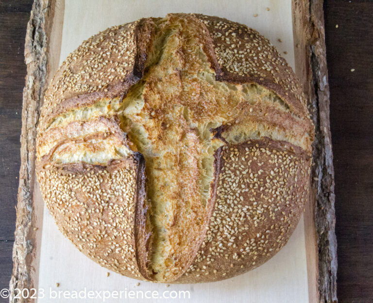 Rustic Sourdough Horiatiko Psomi | Greek Country Village Bread - Bread ...