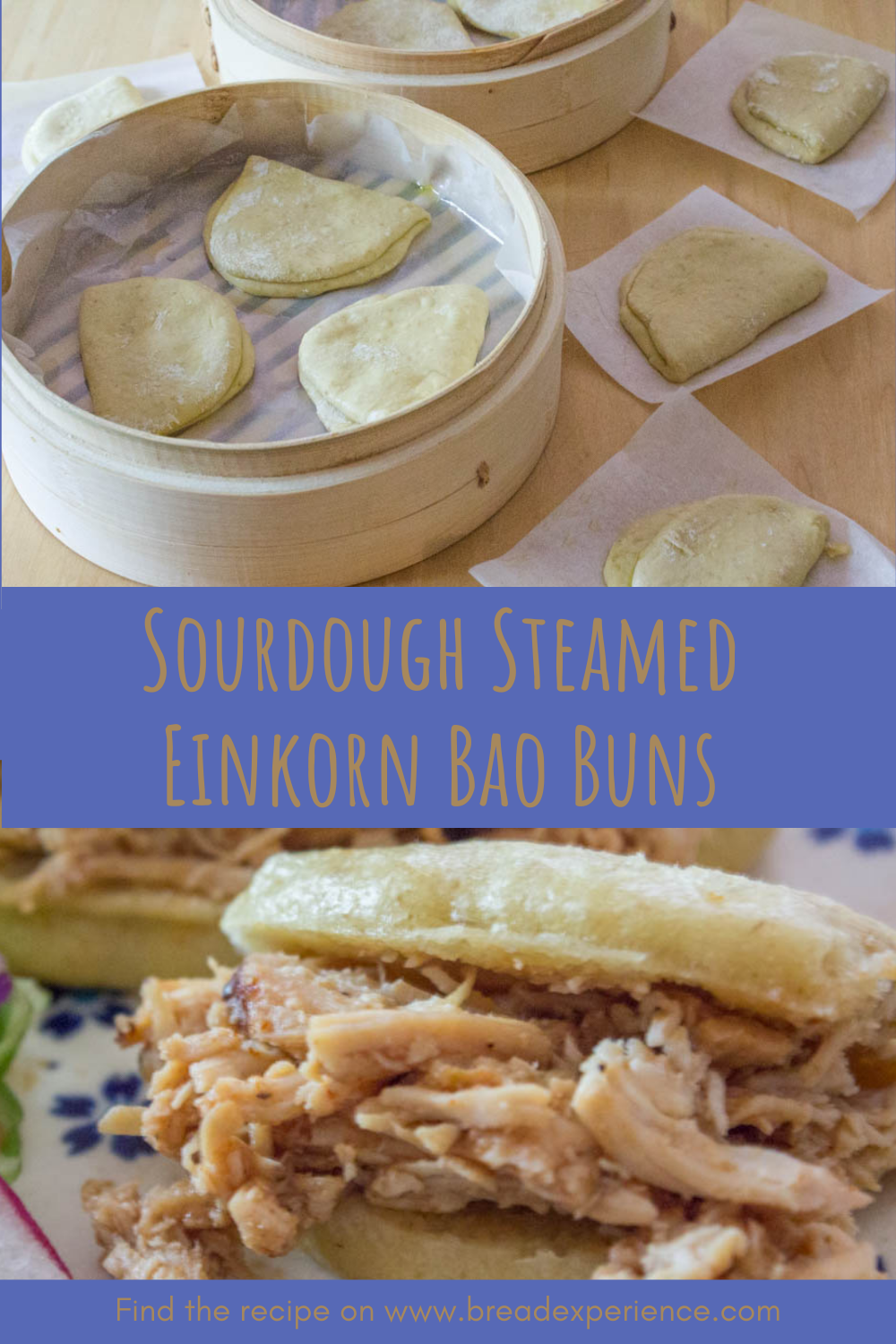 Sourdough Steamed Einkorn Bao Buns Pin