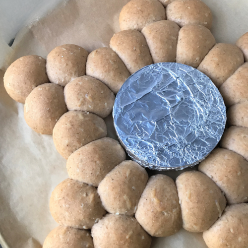 Sourdough Star Bread Rolls Proofing