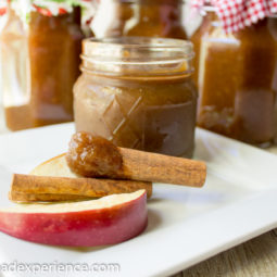 Cinnamon Brown Sugar Crockpot Apple Butter