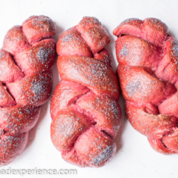 Sourdough Beet Challah