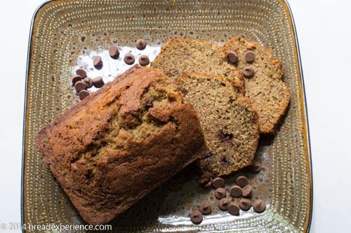 Zucchini Bread with Chocolate Chips