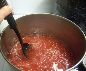 Christmas Marmalade cooking