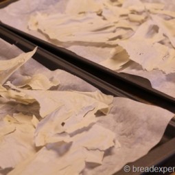 drying sourdough starter