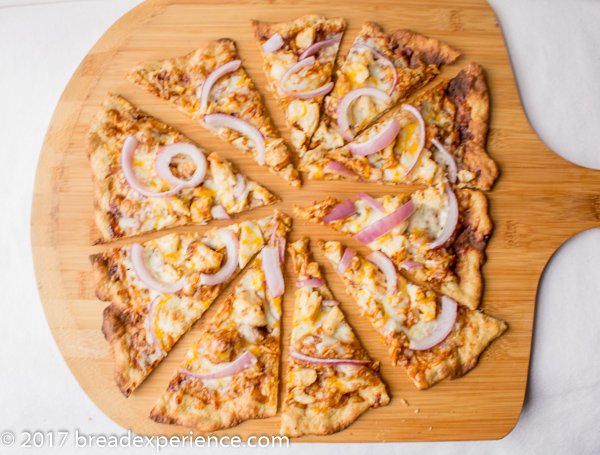 BBQ Chicken Einkorn Pizza Flatbread