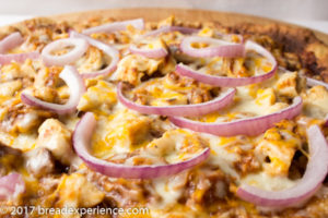 Einkorn Pizza Flatbread with BBQ Chicken