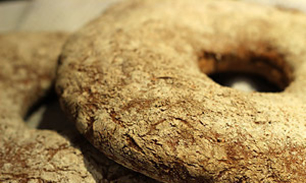 Finnish Full Rye Bread from a Nordic cookbook