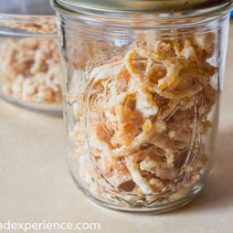 Candied Orange Peel in Jar