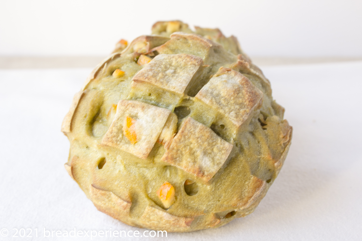 Matcha Green Tea and Orange Loaf