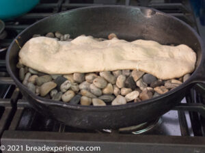 Baking Sangak on River Rocks