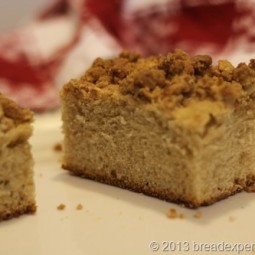 Sourdough Coffeecake with Crumb Topping