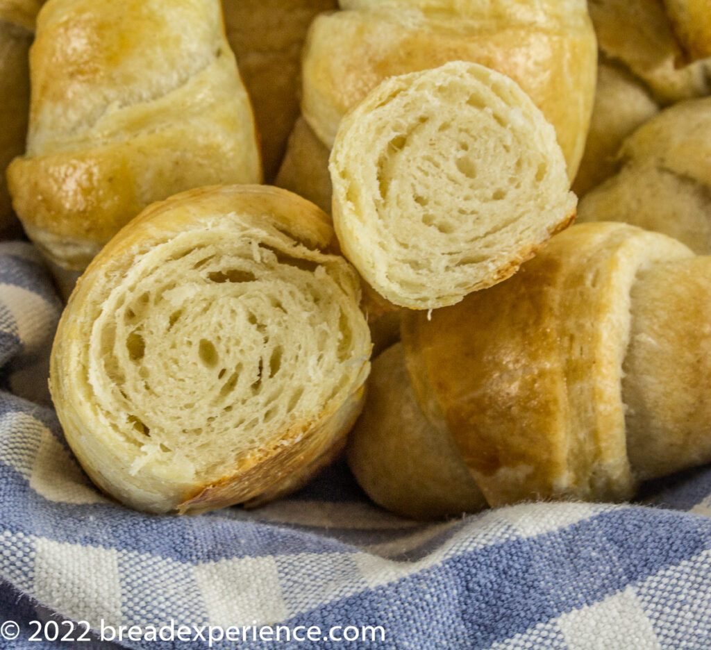 Laminate these Flaky Sourdough Crescent Rolls with Ease - Bread Experience